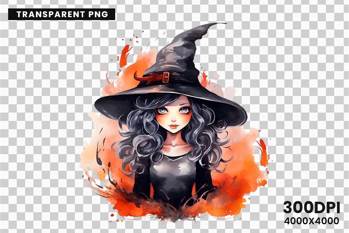 Halloween Witch Sublimation Bundle, a Seasonal Illustration by Creative Arslan (Photo 11 of 11)