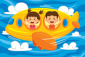 Holiday Cartoon Vector #03, an Animal Illustration by MEDZ