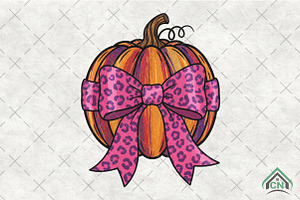 Preppy Glitter Fall Pumpkin Splatter, an Illustration by Craft Nest