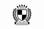 Royal Shield Logo Template Vector, an Illustration by Amazin_art (Thumbnail 11 of 18)