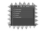 Triangle Brush Photoshop, a Brush Add-On by Simplex Opera (Thumbnail 4 of 5)