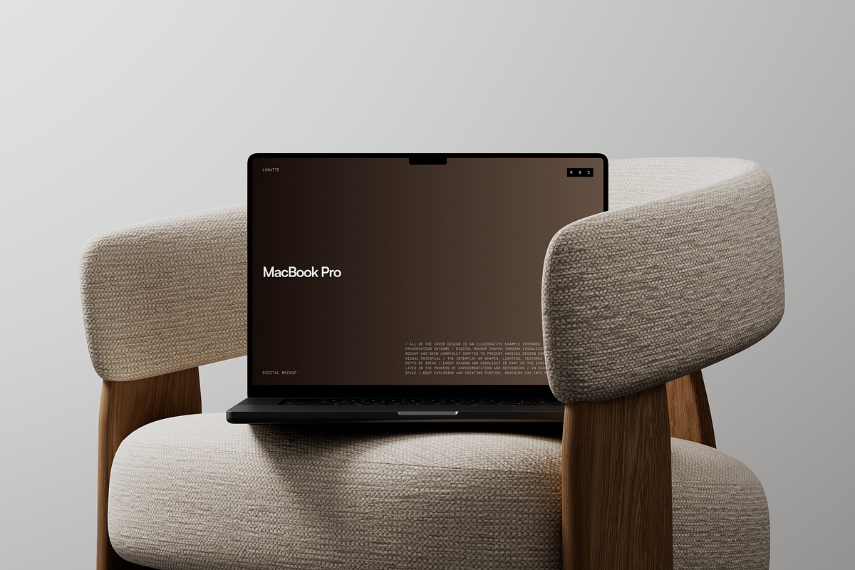 MacBook Pro Mockup Collection R02, a Mac Mockup by Lumatte (Photo 3 of 13)