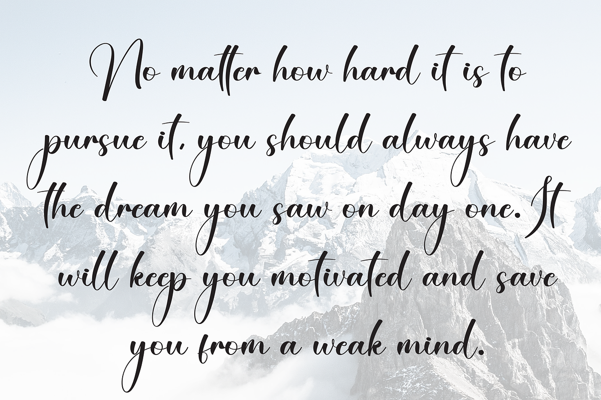Sometime | Script Font, a Handwritten Font by Scratchones (Photo 6 of 9)
