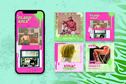 Y2K Grunge Instagram Template, a Social Media Template by Sixtysix Labs (Thumbnail 3 of 9)