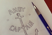 Ahoy Captain - T-shirt Design, an Illustration by Creatiph Market (Thumbnail 3 of 3)