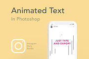 Animated Text - Instagram Stories, a Social Media Template by BranderDesigns (Thumbnail 1 of 9)