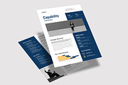 Capability Statement Template, a Brochure Template by Niofix (Thumbnail 5 of 6)