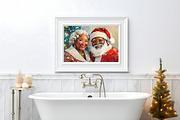Black Father and Mother of Xmas Art, a Holiday Photo by PrintablesByFranklyn (Thumbnail 3 of 9)