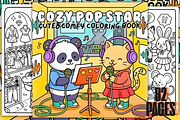 Cozy Pop Star Cute & Comfy, an Animal Illustration by Ink Gallery (Thumbnail 1 of 3)