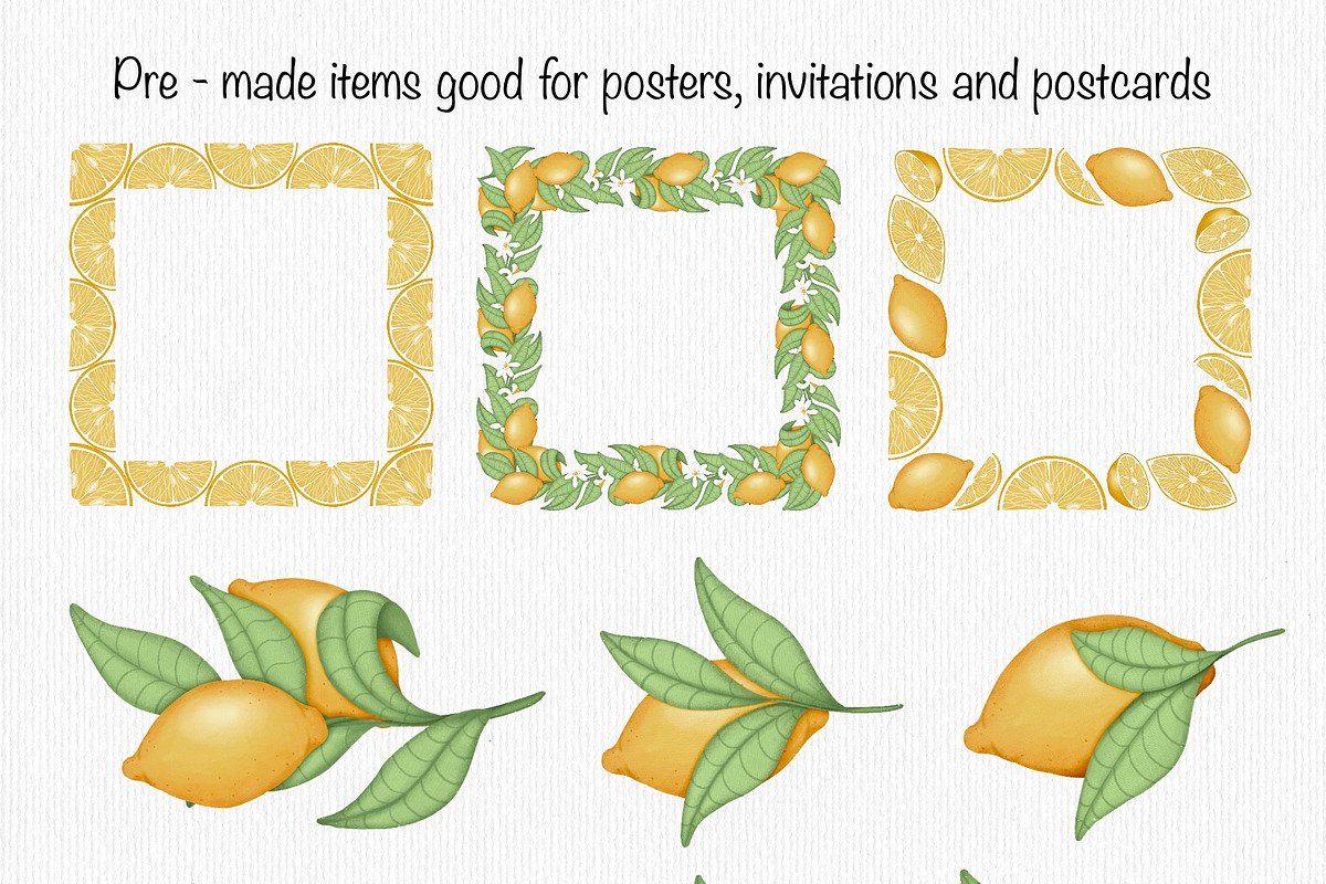Lemon, a Decorative Illustration by Iryna Mel (Photo 5 of 7)