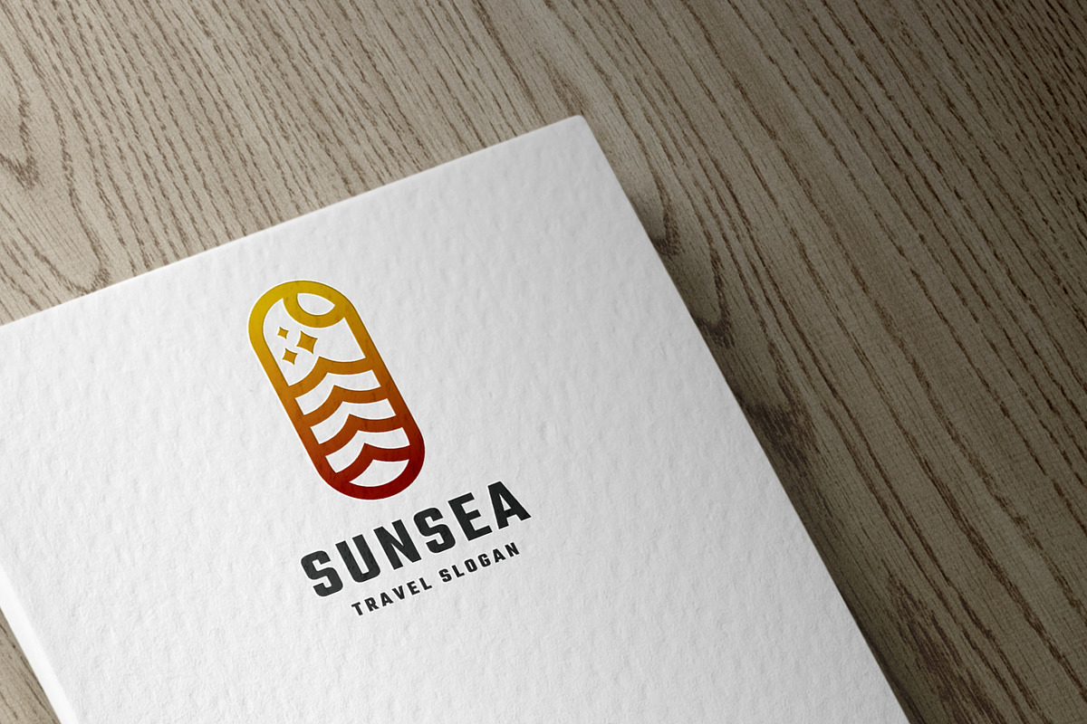 Sun Sea Travel Logo, a Branding & Logo Template by Design_Planet (Photo 3 of 3)