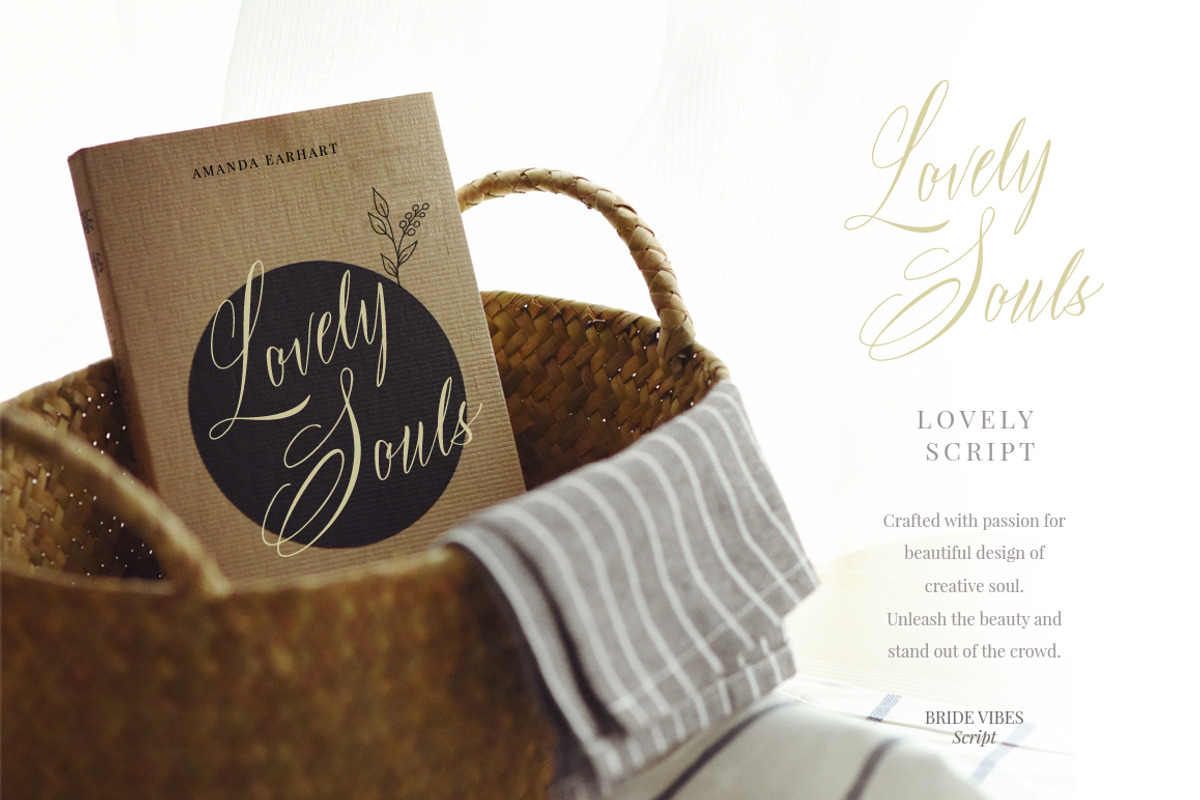 Bride Vibes Beautiful Script preview 5