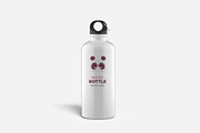 Water Bottle Mock-up, a Packaging Mockup by AlkStudio (Thumbnail 3 of 7)