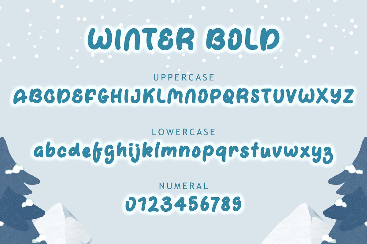 Winter Bold, a Handwritten Font by Yoga Letter (Photo 5 of 6)