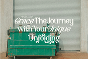 Magic Avenue - A New Serif Typeface, a Serif Font by SaktiAvellin (Thumbnail 8 of 13)
