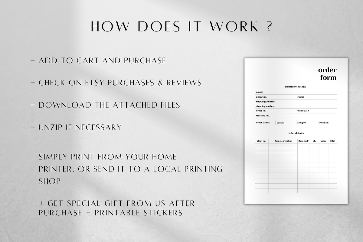 Printable Shopify Business Planner, a Stationery Template by BRANDcontent (Photo 6 of 6)