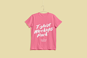 Customizable T-Shirt Mockups Pack, a Shirt Mockup by BULBFISH (Thumbnail 8 of 13)