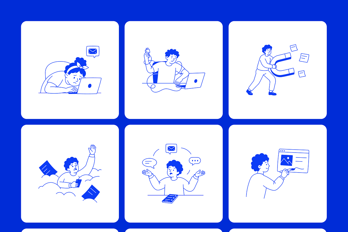 100 People Hand-Drawn Illustrations, a Person Illustration by Vectors Market (Photo 10 of 13)