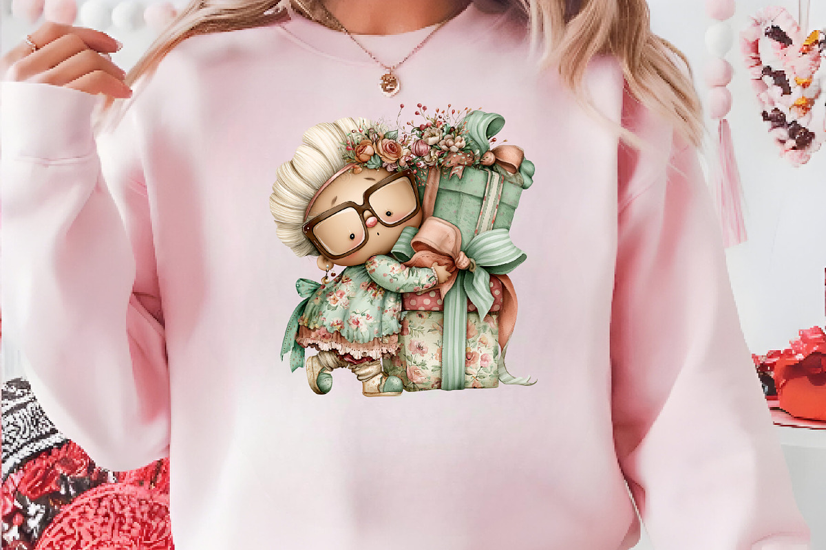 Mom & Grandma Birthday Clipart, a Seasonal Illustration by CreationArt (Photo 5 of 5)