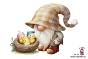Easter Gnome Clipart PNG Bundle, an Illustration by Clipart Bloom (Thumbnail 7 of 18)