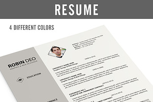 Resume PSD & Ms Word