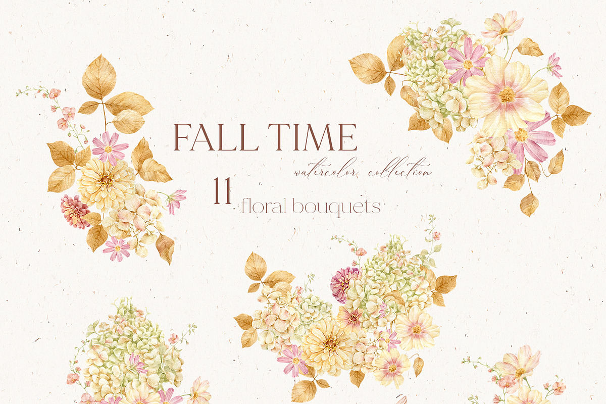 Fall Time - watercolor collection, an Illustration by Nastya.Chay (Photo 3 of 14)