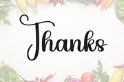 Vegetable | Script Font, a Handwritten Font by Scratchones (Thumbnail 9 of 9)
