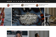 Anther - WordPress Blog News Theme, a WordPress Template by DesignOrbital (Thumbnail 1 of 5)