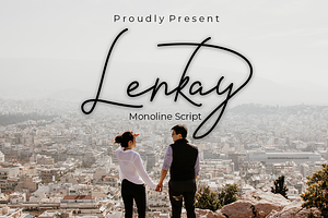 Lenkay Script Signature Monoline