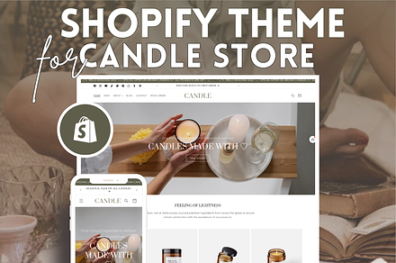 Green Candle Shopify Theme, a Shopify Template by CharmingAttractive