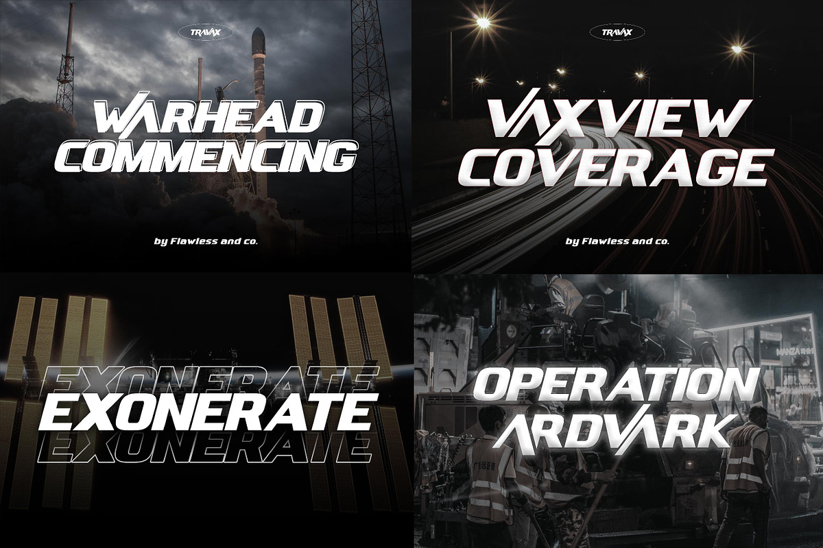 Sport Font Bundle, a Sans Serif Font by Flawless And Co (Photo 3 of 10)