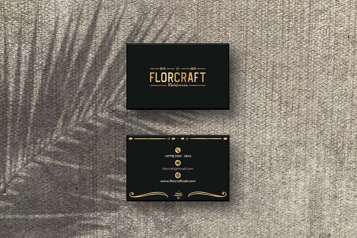 Business Card Templates & Mock-ups, a Business Card Template by Ana Escardine (Photo 2 of 6)