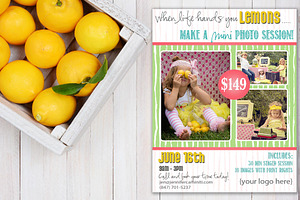 Summer Lemonade Mini Session