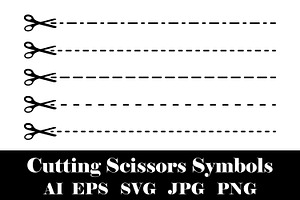 Cutting Scissors Symbols