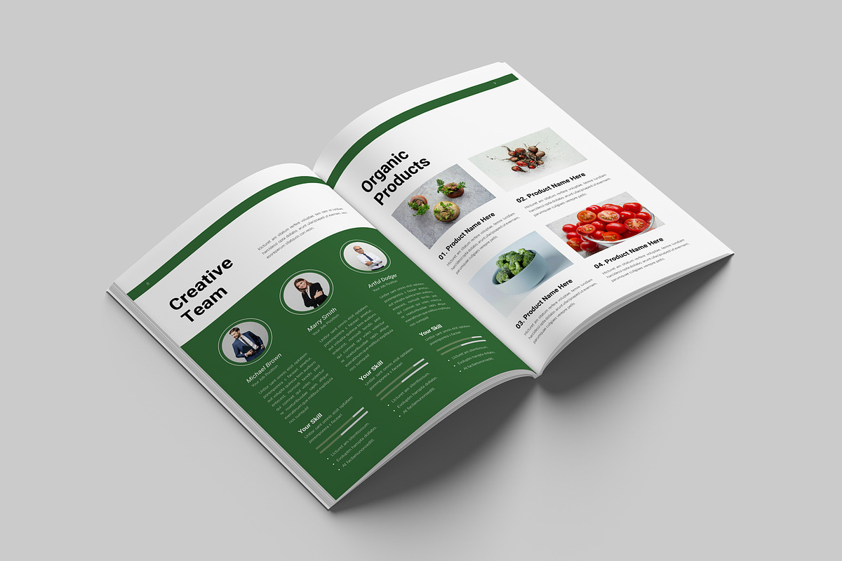 Agriculture Brochure Template, a Brochure Template by Cleffon_Graphic_Studio (Photo 5 of 9)