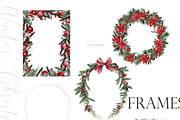 Watercolor clipart - Christmas, a Decorative Illustration by Beigetime (Thumbnail 11 of 16)