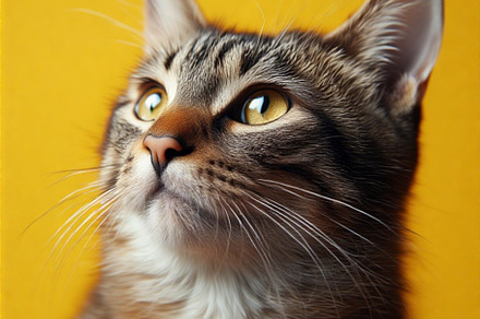 Cute funny Cat stock image, a Photo by ComfortQ