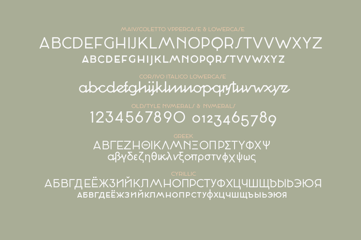 Cocosignum - 10 fonts, a Sans Serif Font by Zetafonts (Photo 10 of 10)