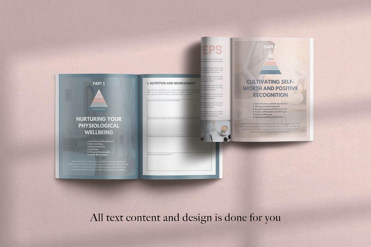 Maslow’s Hierarchy Canva Templates, a Templates & Theme by Miri Campbell (Photo 3 of 8)