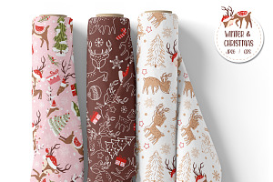 Winter & Christmas Pattern Pack