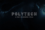 Polytech MODERN Font, a Font by Piro Concept (Thumbnail 1 of 4)