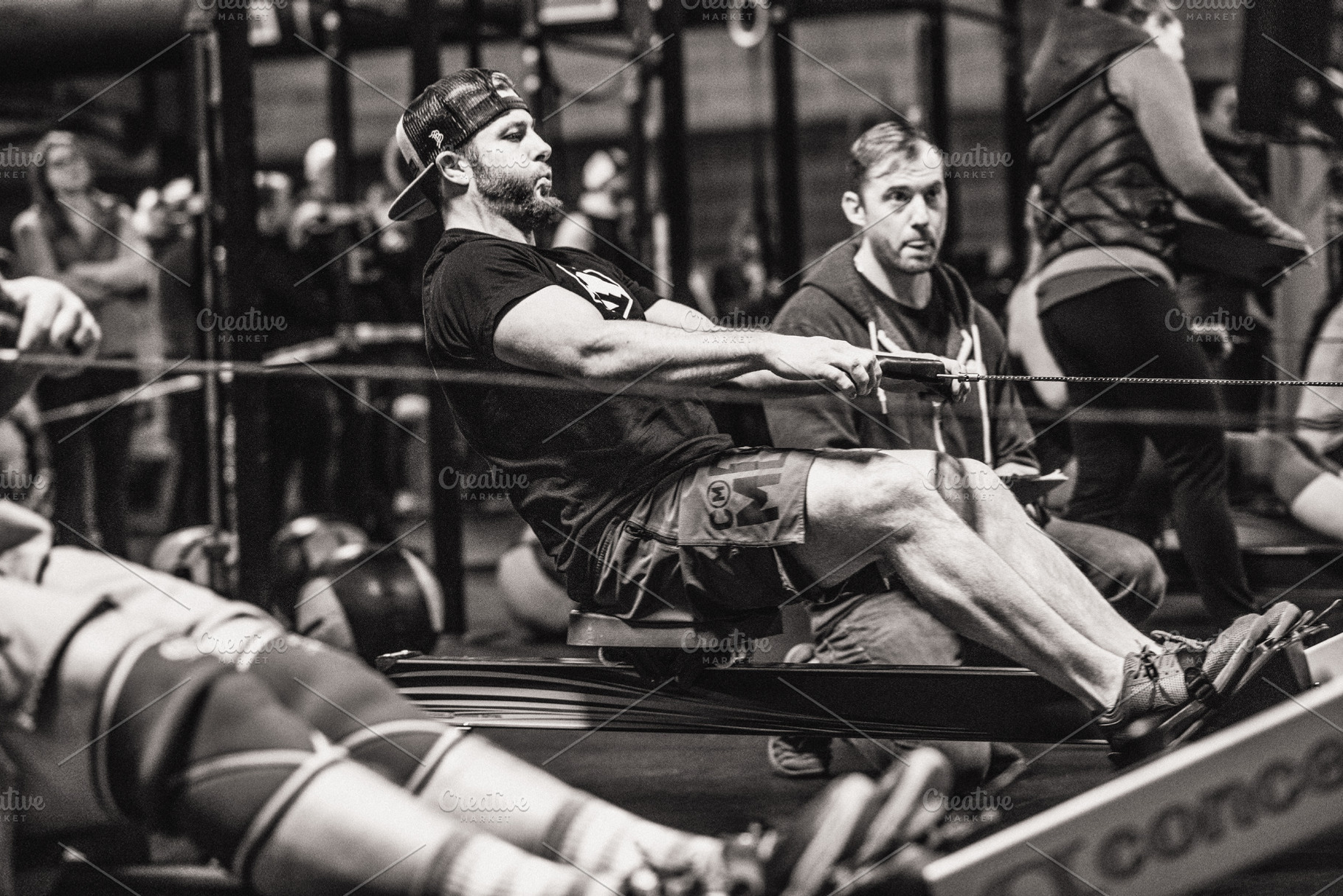Crossfit man rower 191 containing crossfit, workout, and competition, a Sports & Recreation Photo by Frizz Studio