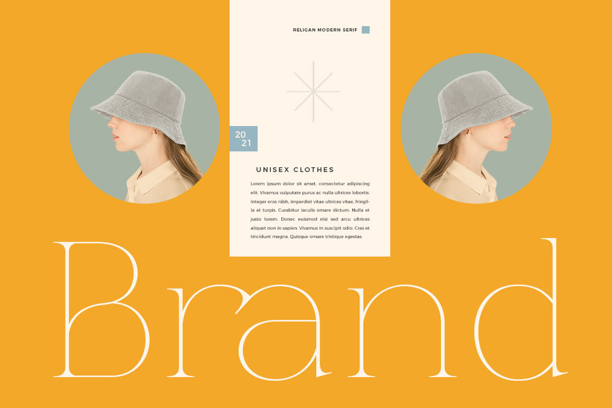 Religan - Modern Serif Font, a Serif Font by Dora Typefoundry (Photo 6 of 22)