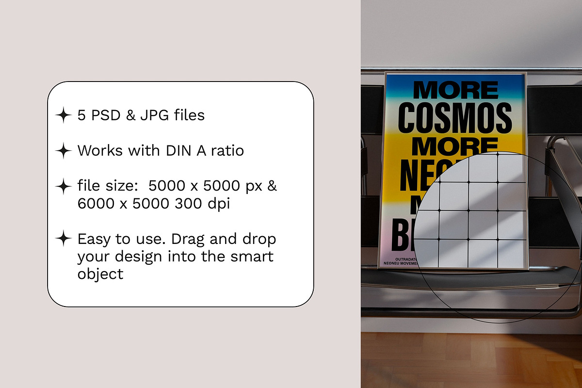 Frame Mockups In Living Room SISSY, a Household Mockup by Bonumo (Photo 1 of 12)