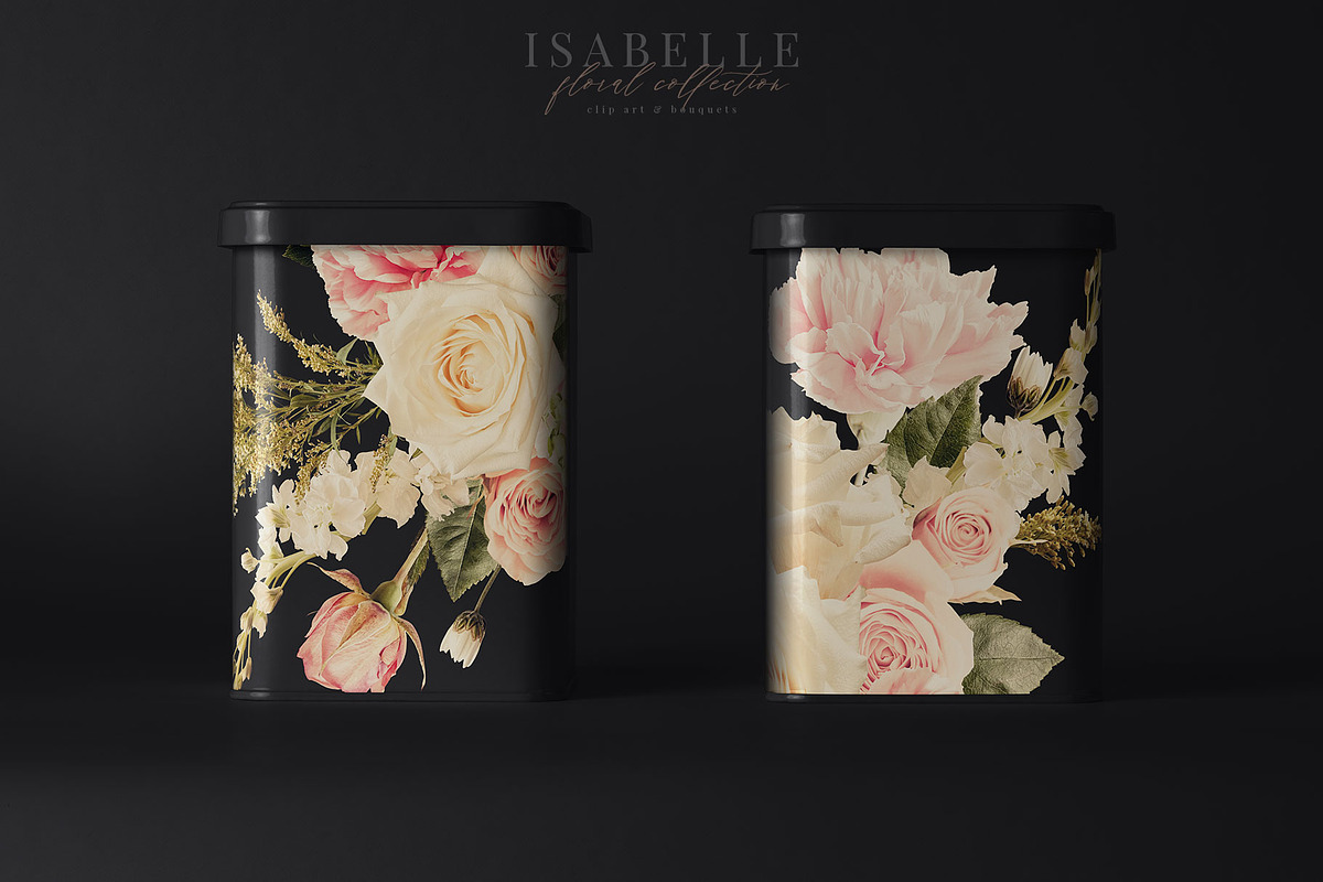Isabelle Clip Art Floral Collection, an Object Graphic by Eclectic Anthology (Photo 7 of 10)
