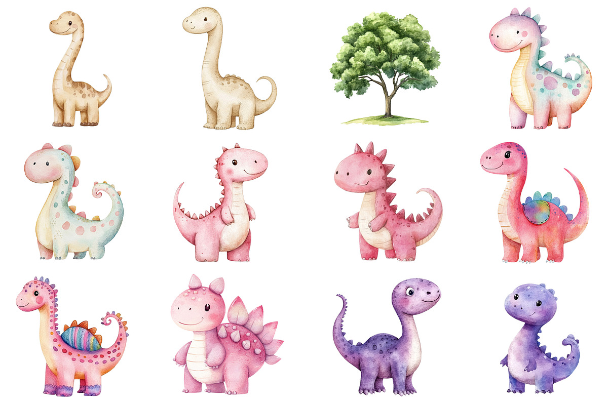Paleontology Dinosaur Animal, an Illustration by CitraGraphics (Photo 5 of 5)