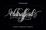 Oldtrafford, a Script Font by danti (Thumbnail 1 of 8)