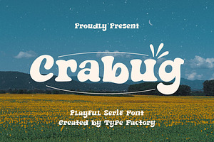 Crabug - Playful Serif