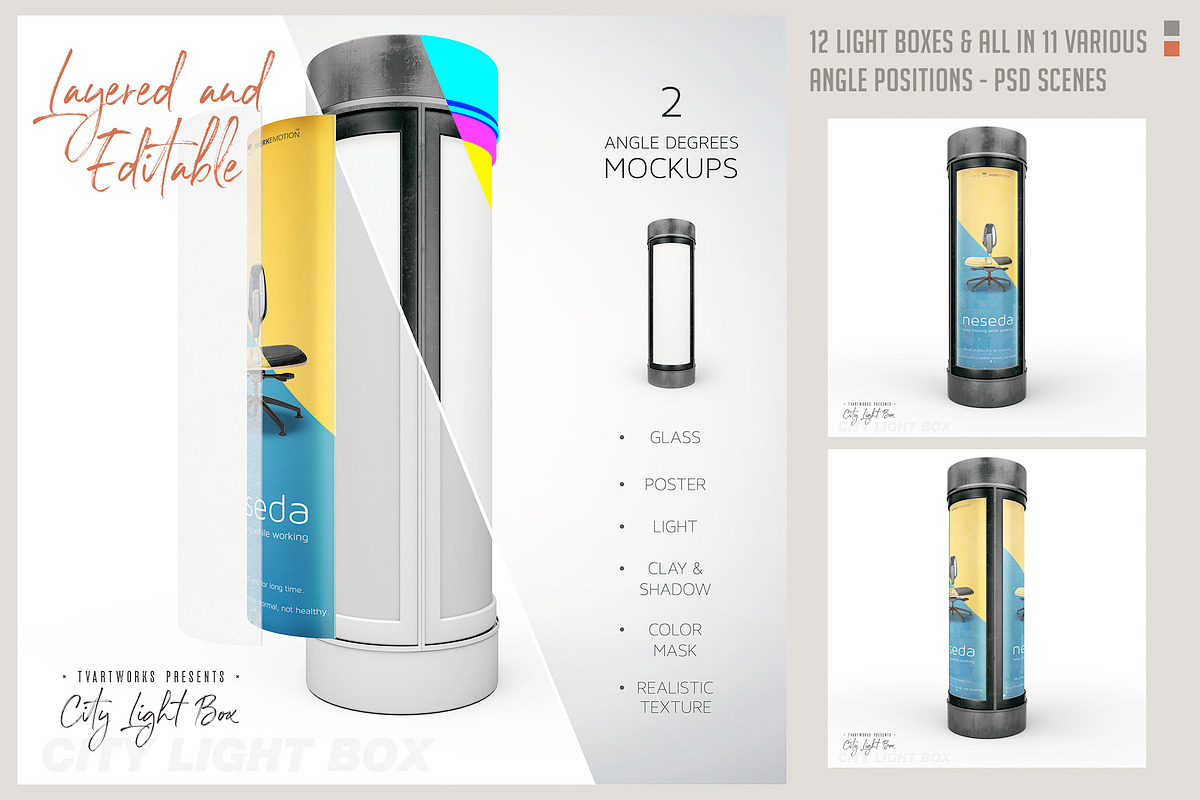 Light Board - 123 Mockups & 6 Scenes, a Mockup by TVartworks (Photo 13 of 27)