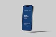 iPhone 16 Pro Max Mockup, an iPhone Mockup by Graphiculon (Thumbnail 4 of 11)